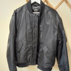 Uniqlo +J jil sander hybrid down oversized ma-1 blouson bomber jacket